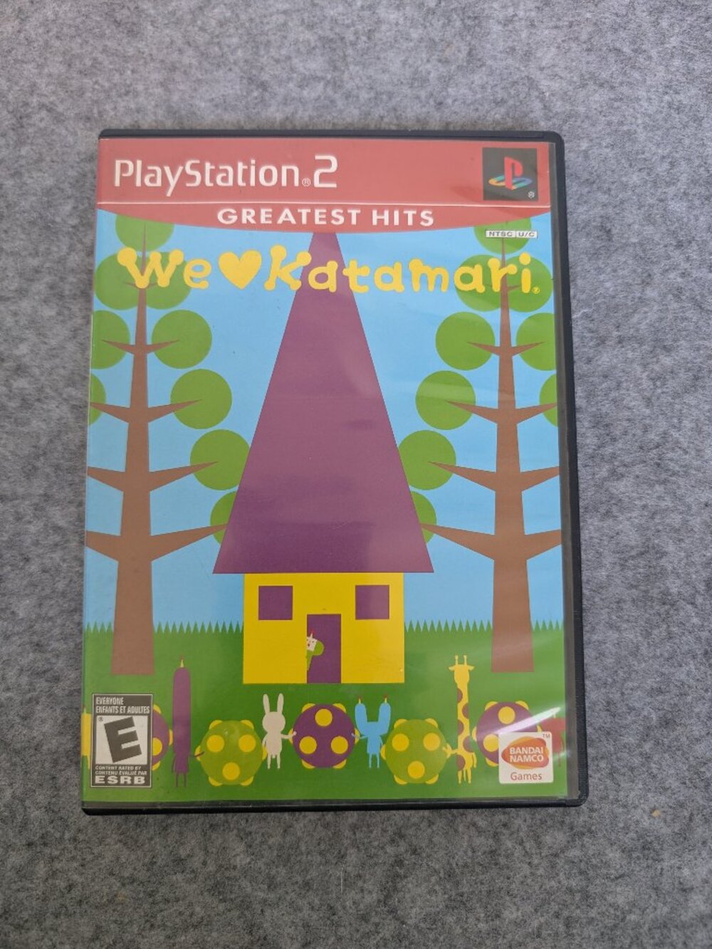 We Love Katamari for PS2 with Original Package Inserts Tested and Works!